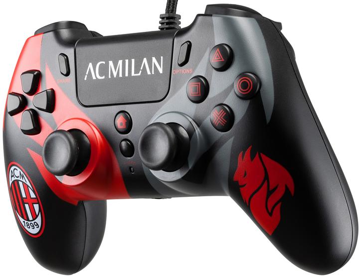Actual product image GED Wired Controller AC Milan 2.0 (PS4) (PS4, PC)