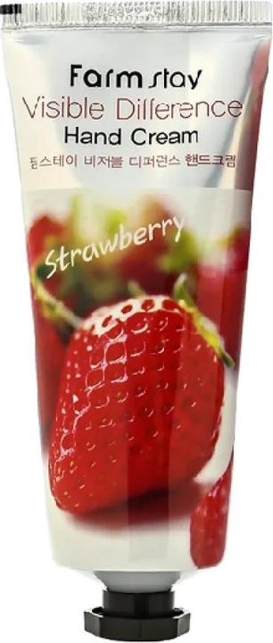 Immagine prodotto Farmstay Vissible Difference Crema Mani alla Fragola 100Ml (100 ml)