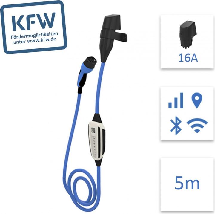 Actual product image Dinitech Fix Select (Type 2, 22 kW, 16 A, Type 2)