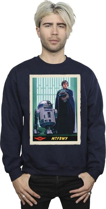 Actual product image Star Wars Mens The Mandalorian MTFBWY Sweatshirt (XXL)