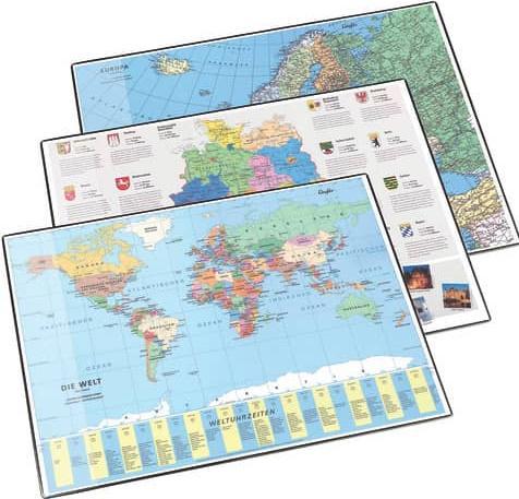Immagine prodotto Läufer Mappa del mondo (40 x 53 cm)