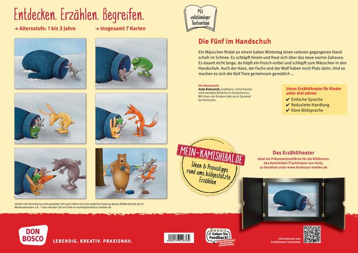 Produktbild Die Fünf im Handschuh. Kamishibai Bildk (Deutsch)
