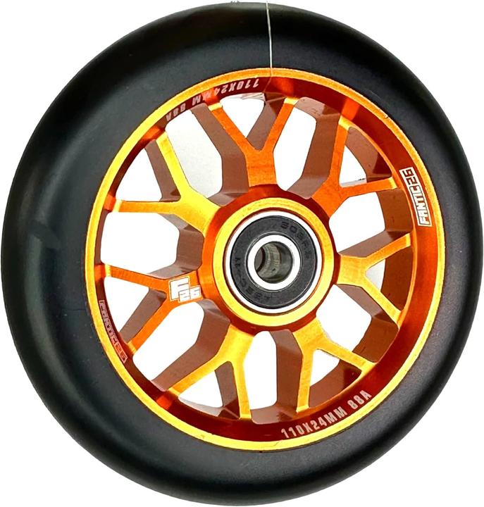 Actual product image Fantic26 Stunt Scooter Rolle 110mm ABEC 11 Freestyle