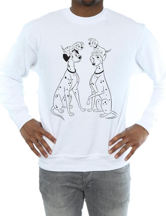 Immagine prodotto Disney 101 Dalmatians Family Felpa Uomo (XXL)