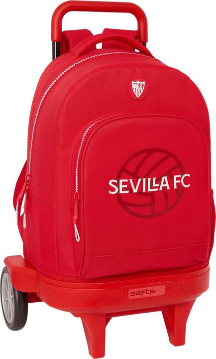 Produktbild Sevilla Fútbol Club Schulrucksack mit Rädern Rot 33 x 45 x 22 cm