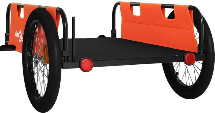 Actual product image VidaXL Fahrradanhänger Oxford-Gewebe & Eisen