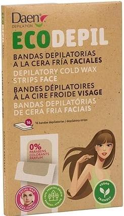 Daen Facial Hair Removal Strips Organic Cold Wax (1 x, 20 g)
