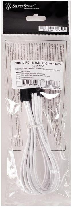 Actual product image Silverstone ATX Extension 8-8(6+2)Pin