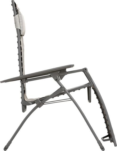 Actual product image Lafuma Evolution Relax Chair Steel/Batyline Duo (85 cm)