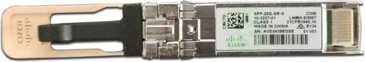 Actual product image Cisco 25GBASE-SR SFP MODULE