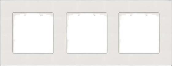 Siemens 5TG11130 DELTA miro Rahmen 3-fach Farbe titanweiss 232x90mm