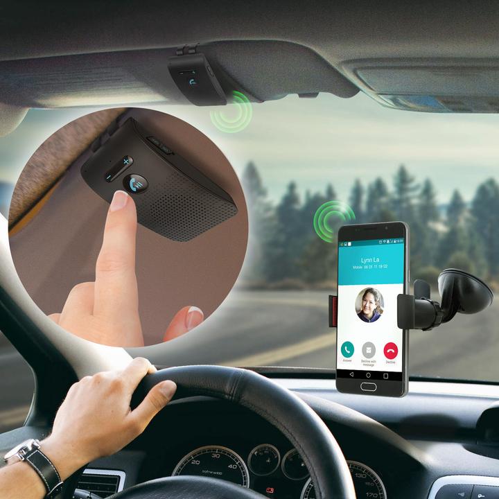 Immagine prodotto Avizar Kit vivavoce + supporto per aletta parasole
