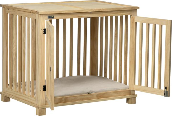 Actual product image PawHut Dog cage with cushion (Dog kennel)