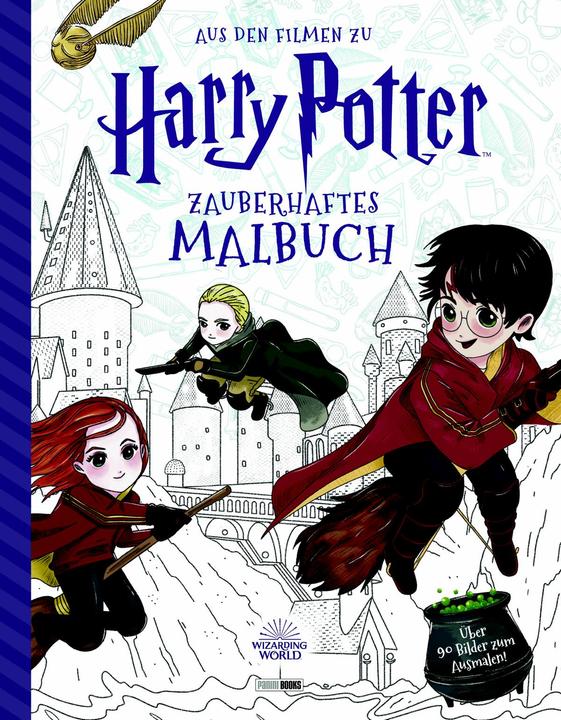 Actual product image Panini Harry Potter Magical Colouring Book