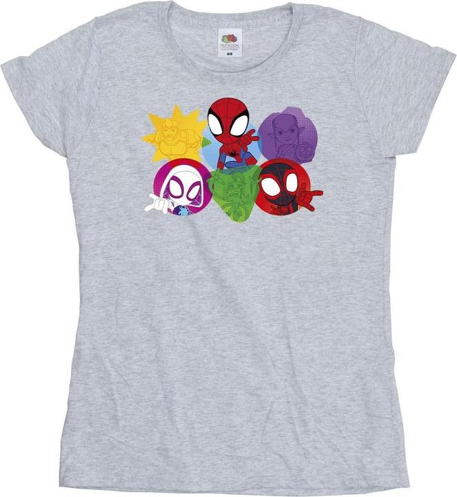 Spidey And His Amazing Friends Faces TShirt (XL)