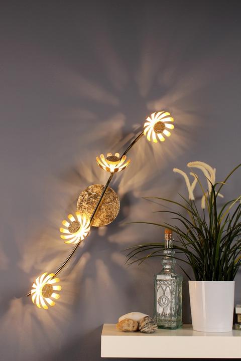 Produktbild Luce ambiente Design LUCE Design Bloom LED Deckenleuchte 4fach 3000 K 20W Gold