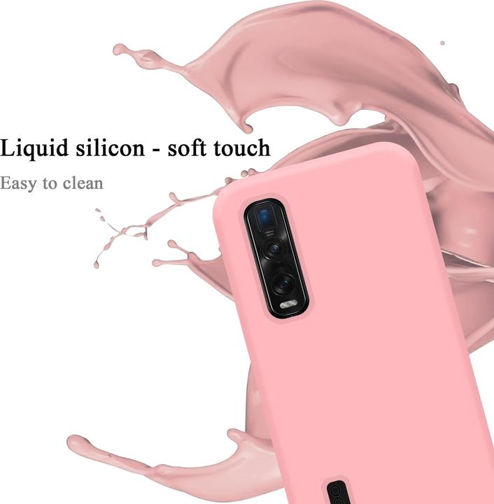 Actual product image Cadorabo TPU Liquid Silicone Case Cover for Oppo FIND X2 PRO (Oppo Find X2 Pro)