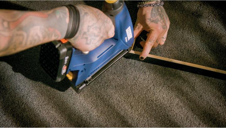 Actual product image Rapid BTX553 18V P4A cordless tacker