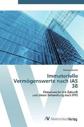 Produktbild Immaterielle Vermögenswerte nach IAS 38 (Deutsch)
