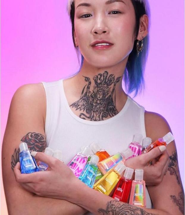 Actual product image Merci Handy Cleansing hand gel Namaste (30 ml)