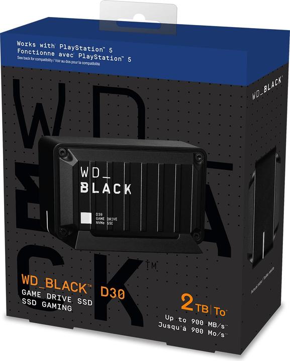 Productafbeelding WD Zwarte D30 wildschijf (2000 GB)