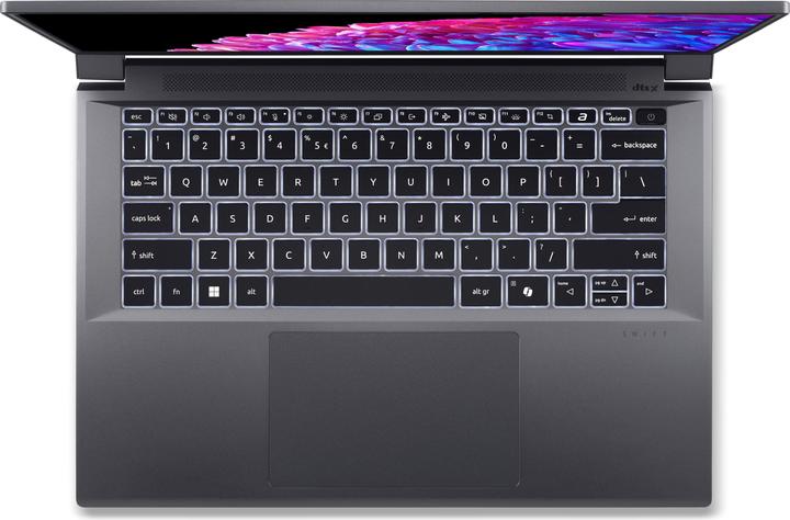 Productafbeelding Acer NB Swift X SFX14-72G-50P2 14T U5 W11P OLED (14.50", Intel Core Ultra 5 125H, 32.77 GB, 1000 GB, NL)