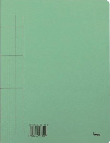 Produktbild Bene 25 Schnellhefter Karton grün DIN A4 (A4, 1 x)