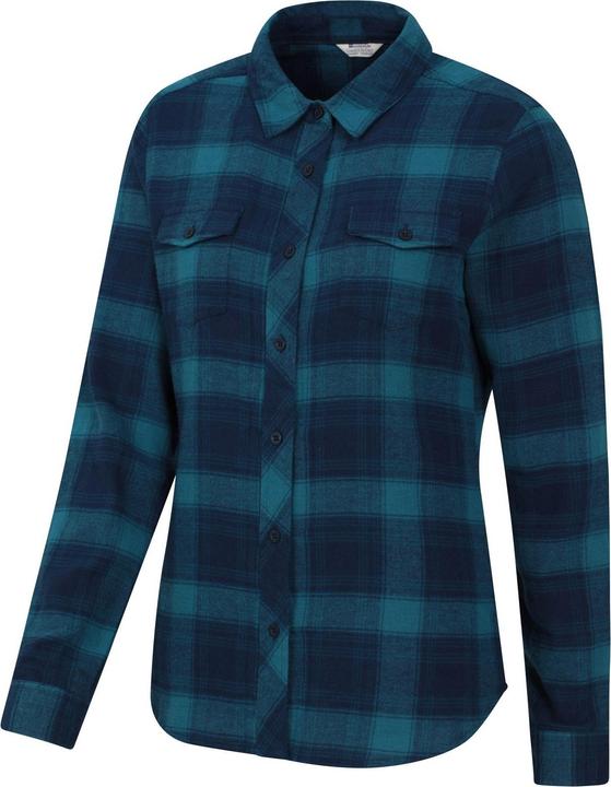 Actual product image Mountain Warehouse Womens/Ladies Willow Flannel Shirt (38 D)