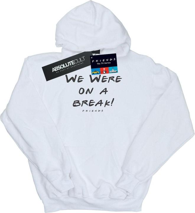 Friends We Were On A Break Text Kapuzenpullover