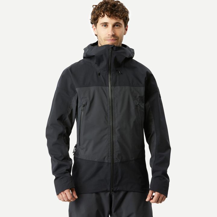 Produktbild Forclaz Regenjacke Herren wasserdicht 20.000 mm Wassersäule Trekking - MT900 schwarz (XL)