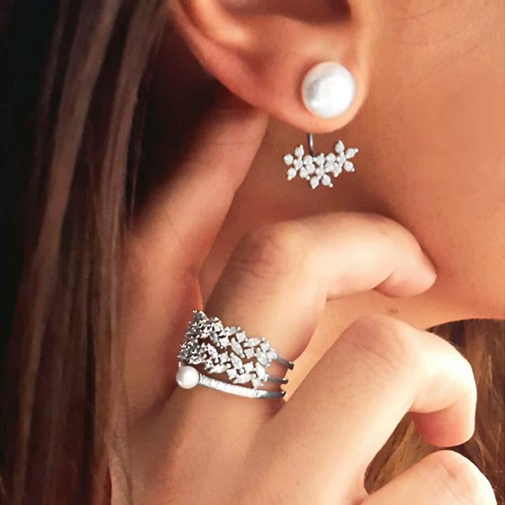 Actual product image Candy Joli ring, 925 sterling silver (62, 925 Silver)
