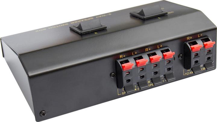 Produktbild Good Connections Lautsprecher Umschaltbox zum Anschluss von 2 Lautsprecherpaaren (Audio Switch)