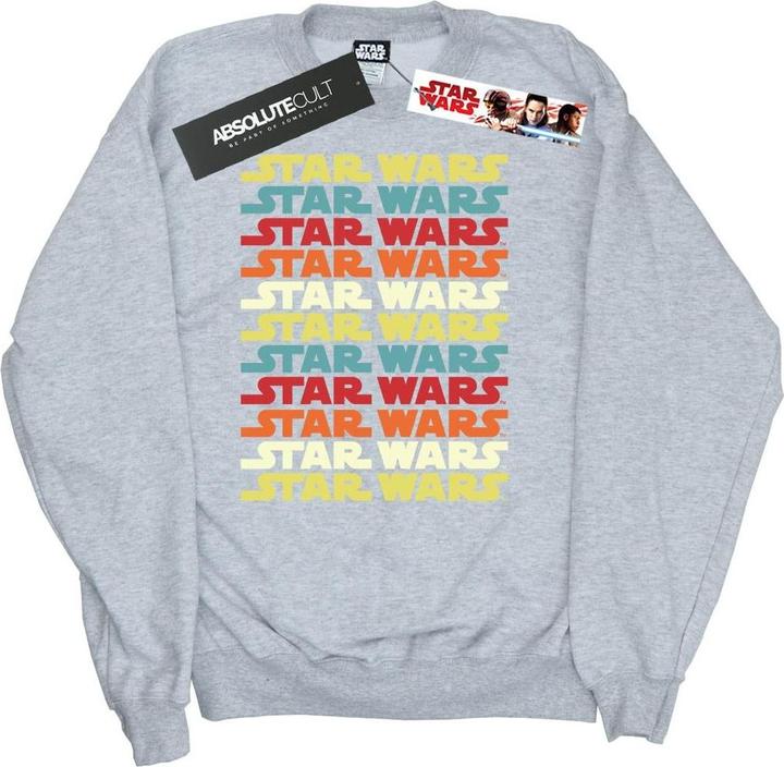 Star Wars Retro Repeat Logo Sweatshirt (3XL)
