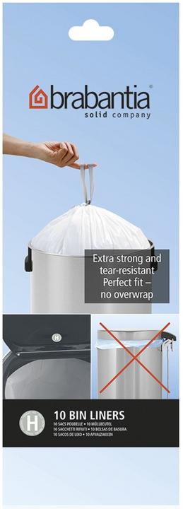 Actual product image Brabantia PerfectFit size H, 50l (10 x, 60 l)