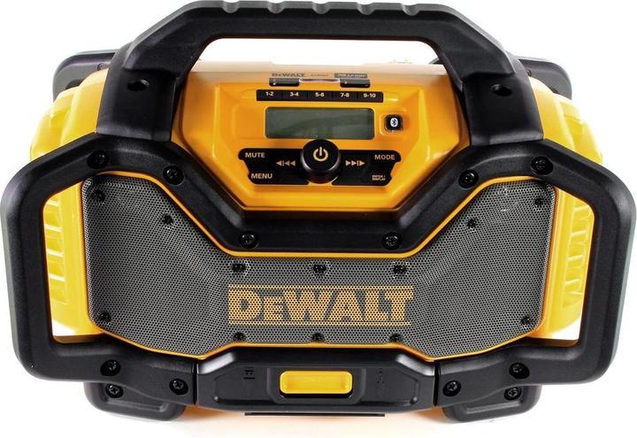 Actual product image DeWalt DCR027QW Rechargeable and mains radio (FM, DAB+, Bluetooth)