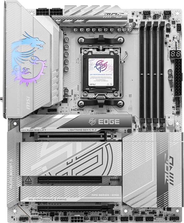 Produktbild MSI MPG X870E EDGE TI WiFi (AM5, AMD X870E, ATX)