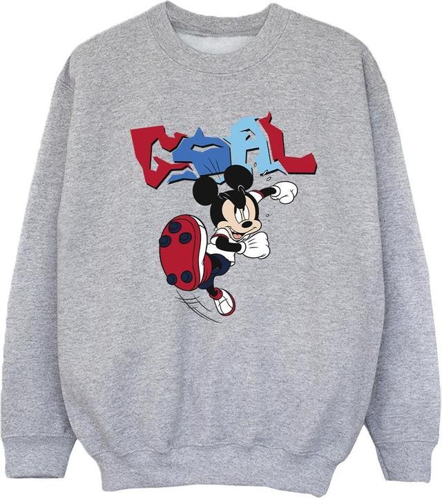Produktbild Disney Mickey Mouse Goal Striker Pose Sweatshirt Mädchen (152, 158)