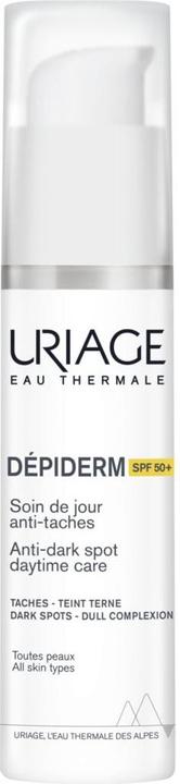 Produktbild Uriage Dépiderm Anti-Flecken Tagespflege LSF50+ Fl 30 ml (Sonnencreme Gesicht, SPF 50, 30 ml, 66 g)