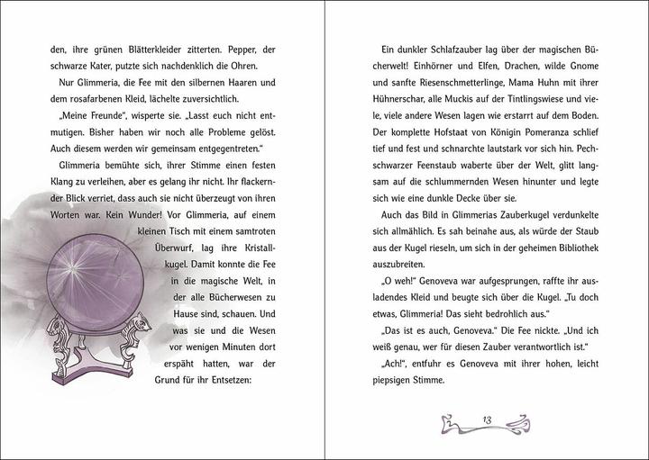Produktbild Loewe Das Bücherschloss (Band 5) - Der tintenschwarze Schlafzauber (Deutsch, Barbara Rose, Annabelle von Sperber, 2023)