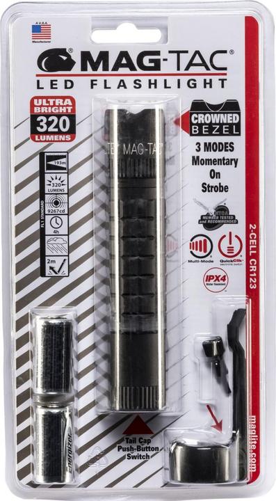 Actual product image Maglite MAG-TAC Crowned Bezel (13.40 cm, 320 lm)