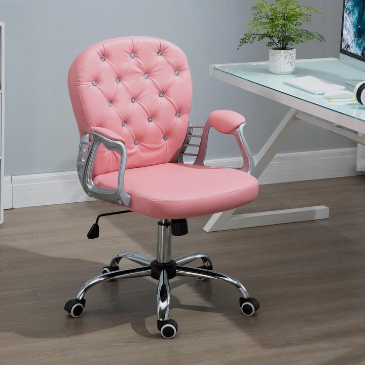 Actual product image Vinsetto Swivel chair in elegant design