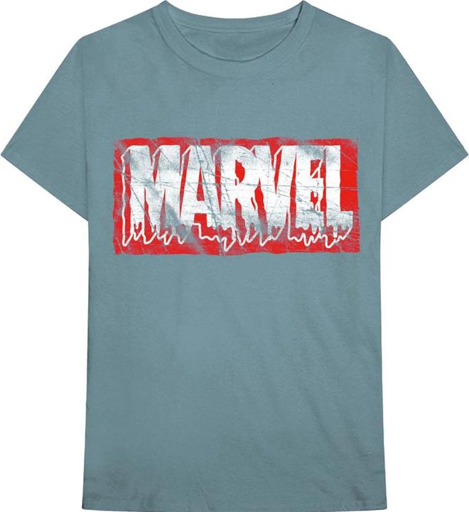 Marvel Distressed Dripping Logo