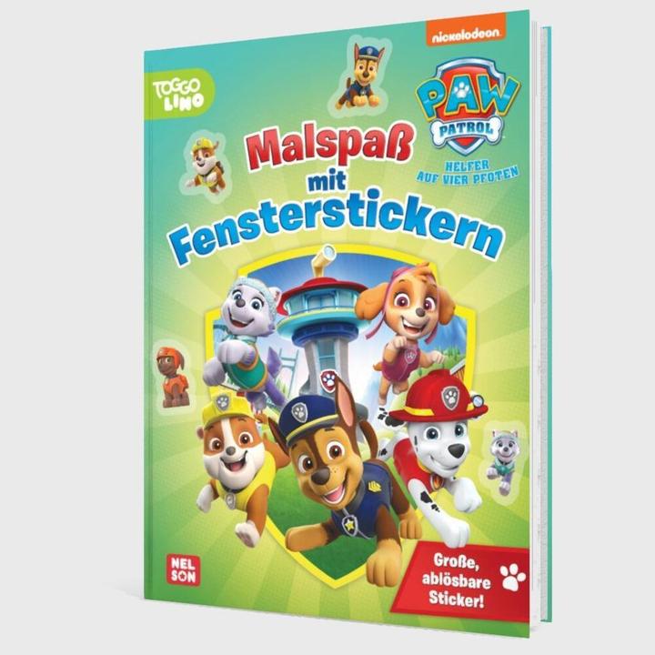 Immagine prodotto PAW Patrol: divertimento da colorare con gli adesivi per le finestre