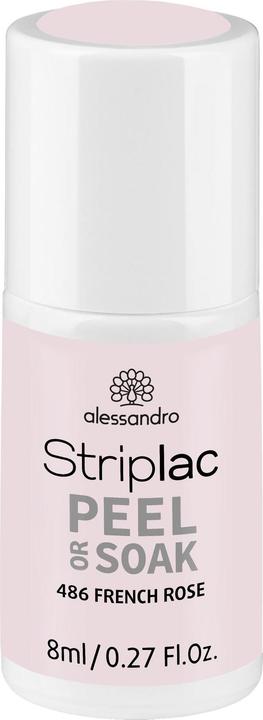 Alessandro Striplac Peel or Soak (486 French Rose, UV-Gel Lack)