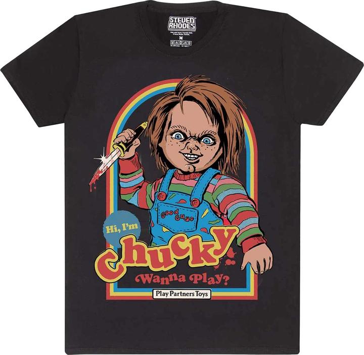 Image du produit Steven Rhodes - T-shirt WANNA PLAY - Adulte (4XL)