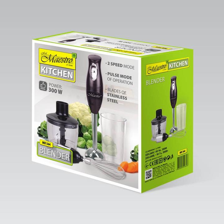 Immagine prodotto Feel-Maestro Frullatore con tritatutto e recipiente MR-564 (Spina UE)