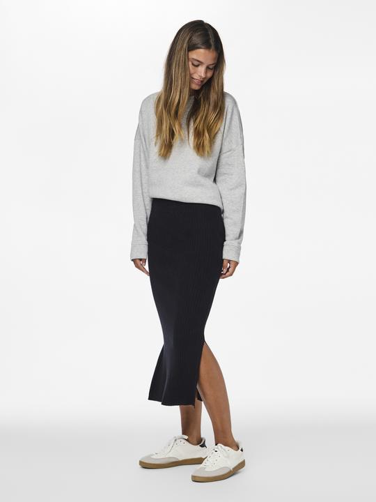 Produktbild Pieces Pccrista Hw Midi Knit Skirt Noos Bc (XS)
