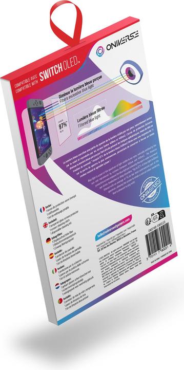 Actual product image Oniverse ONISPAB-SWIOLED game console part/accessory Screen protector (Switch OLED)
