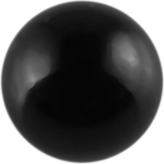Produktbild Star Piercing Micro Kugel Absolute Black (Chirurgenstahl 316L, ohne Messing)