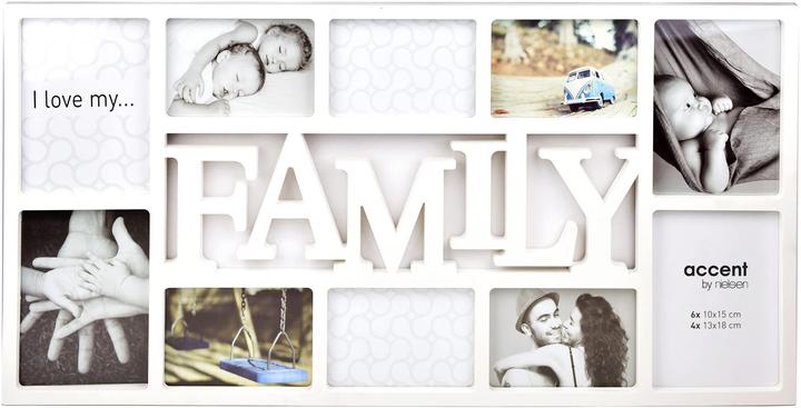 Produktbild Nielsen Family Collage 10 Ausschnitte - 6x 10x15 cm & 4x 13x18 cm (10 x 15 cm)
